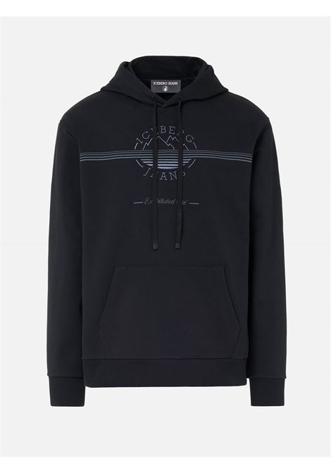 Felpa con cappuccio Iceberg Jeans | Felpa | E2H1-63299000