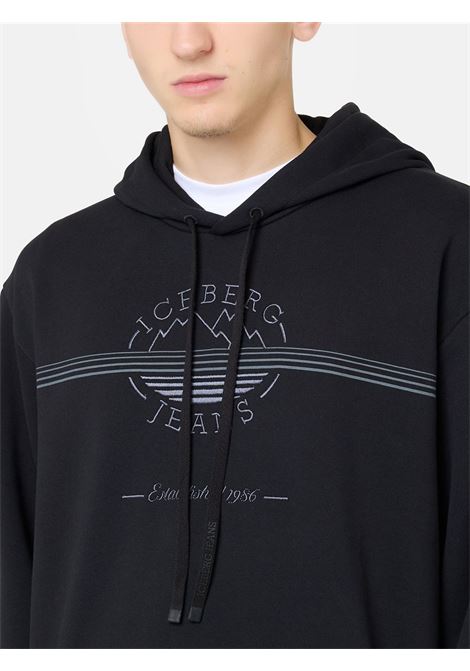 Felpa con cappuccio Iceberg Jeans | Felpa | E2H1-63299000