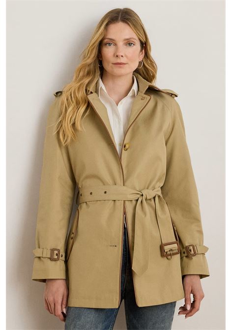 Trench finitura pelle eco LAUREN Ralph Lauren | Cappotto | 297979525001