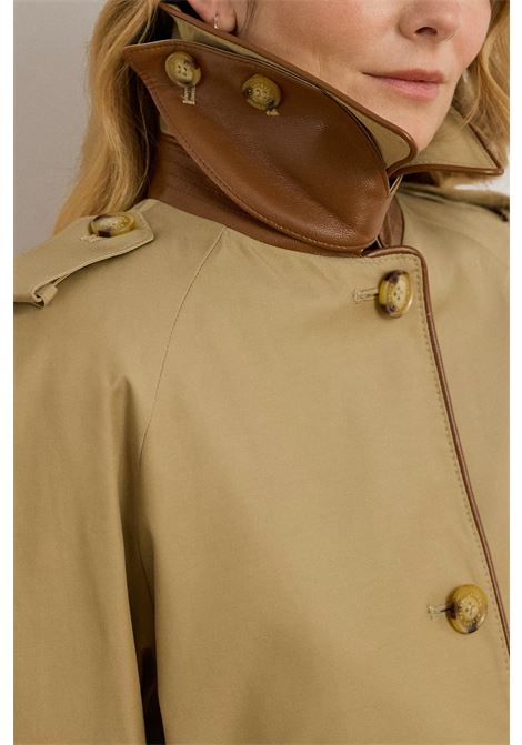 Trench finitura pelle eco LAUREN Ralph Lauren | Cappotto | 297979525001