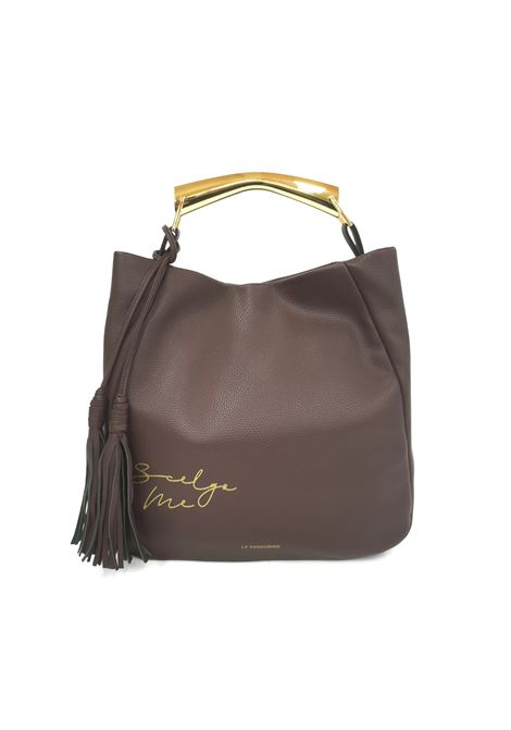 Borsa chiusura con botton Pandorine | Borsa | PF257B591MORO