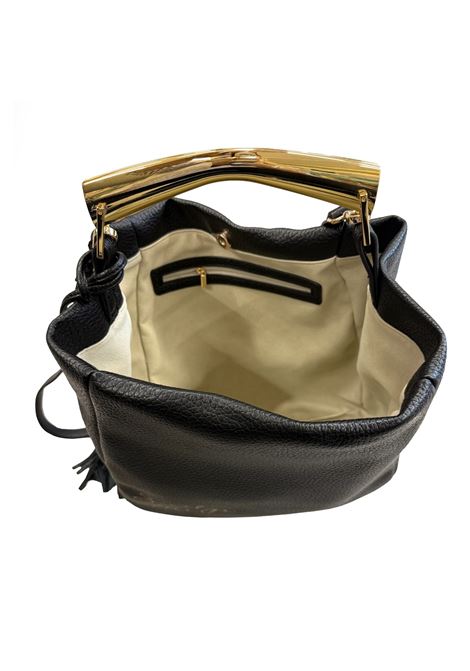 Borsa chiusura con botton Pandorine | Borsa | PF257B591MORO