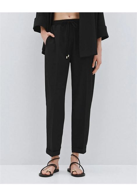Pantaloni con elastico ACC ESS Fashion | Pantalone | 5101-183BLK