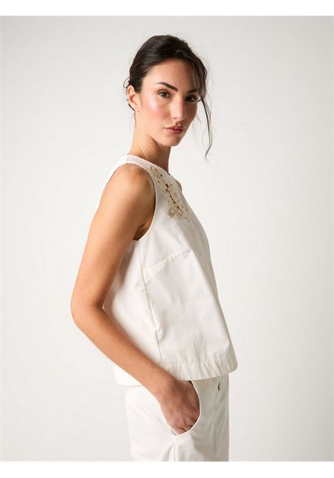 Top in cotone Alessia Santi | Camicie e Bluse | 611SD45022S2133