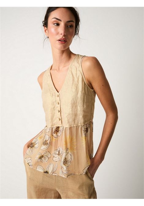 Top floreale Alessia Santi | Top | 611SD45031619049-01