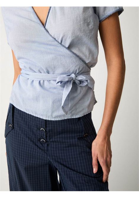 Blusa in cotone Alessia Santi | Camicie e Bluse | 611SD45065S3927