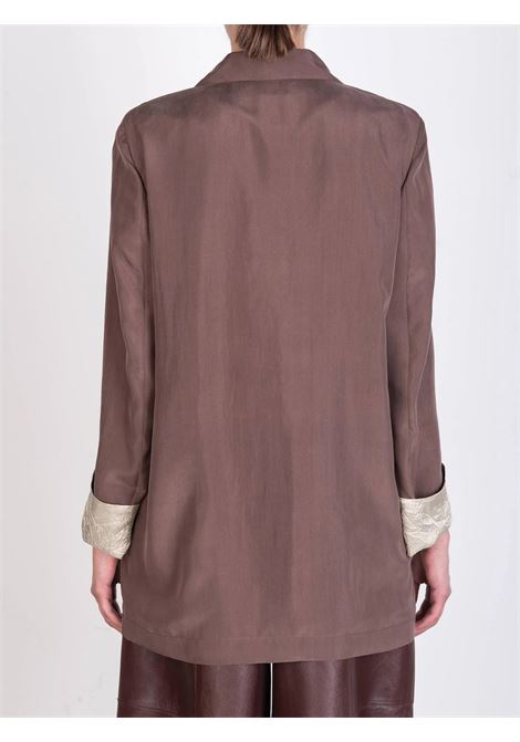 Blazer monopetto Alysi | Blazer | 116808-P6003MOSTO