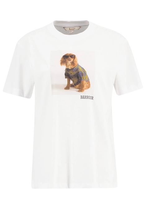 T-shirt con stampa Barbour | T-shirt | LTS0716WH11