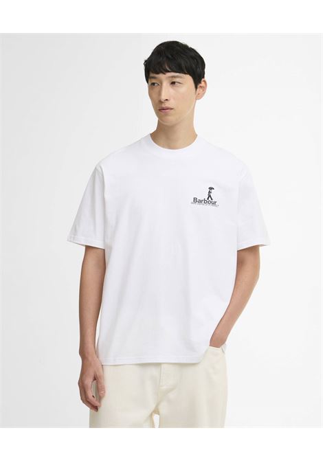 T-shirt con stampa Barbour | T-shirt | MTS1573WH11