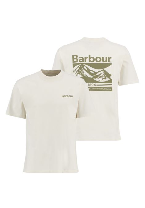 T-shirt in cotone Barbour | T-shirt | MTS1611WH32
