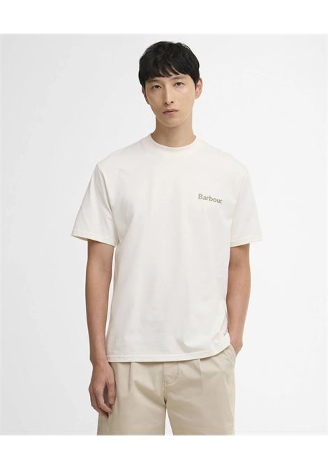 T-shirt in cotone Barbour | T-shirt | MTS1611WH32