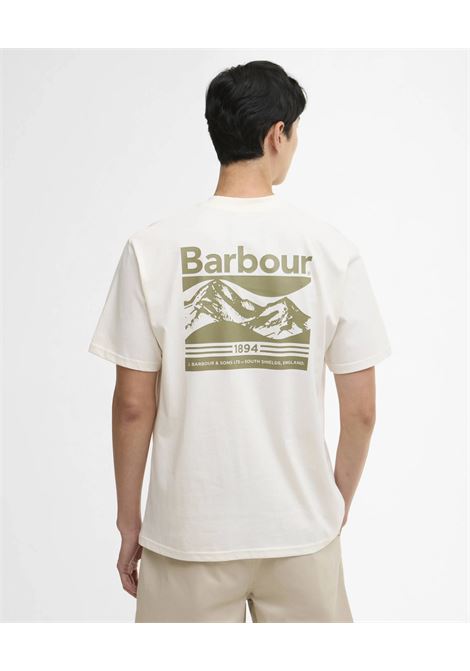 T-shirt in cotone Barbour | T-shirt | MTS1611WH32