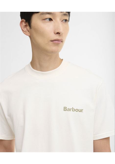 T-shirt in cotone Barbour | T-shirt | MTS1611WH32