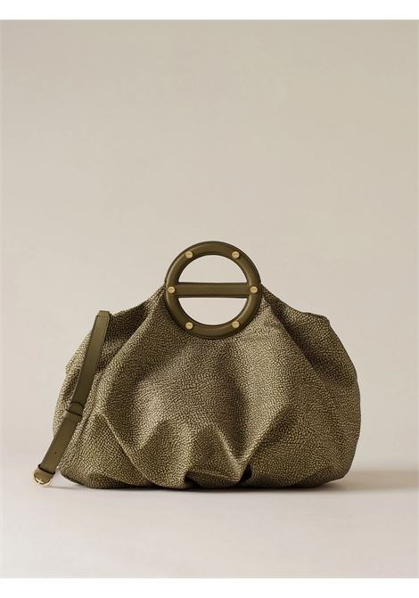 Bauletto in tessuto Borbonese | Borsa tote | 91010211-AH1N41