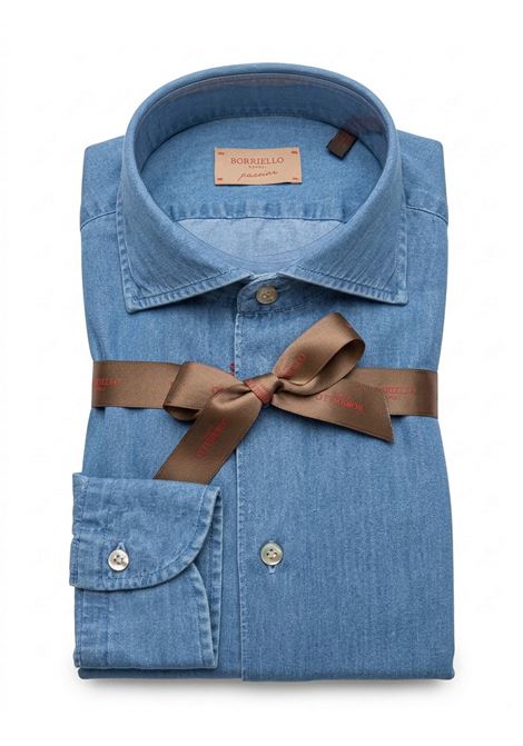 Camicia in denim Borriello | Camicia | 9095-2