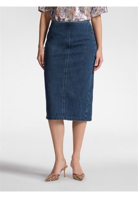 Gonna in denim Elena Mirò | Gonna | 1407Z000071N034