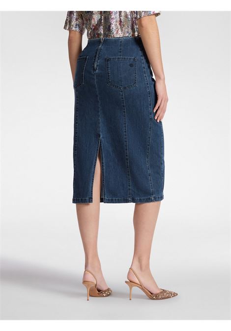 Gonna in denim Elena Mirò | Gonna | 1407Z000071N034