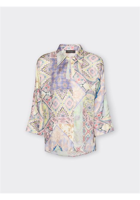 Camicia in twill Elena Mirò | Camicie e Bluse | 2043Z200047N043