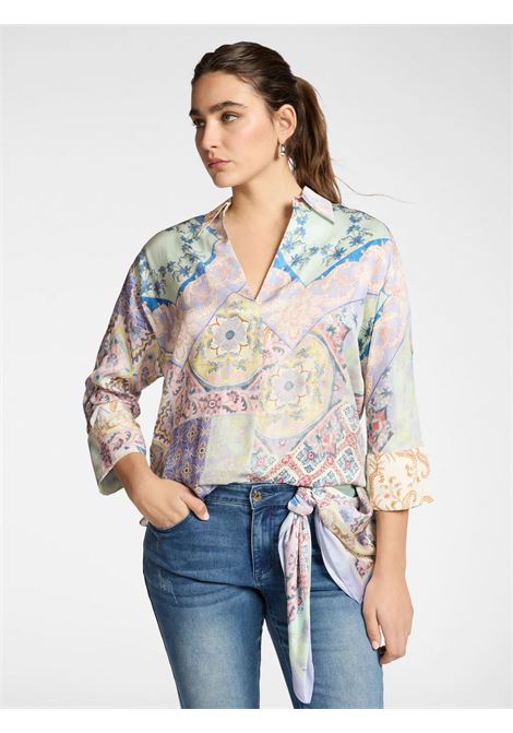 Camicia in twill Elena Mirò | Camicie e Bluse | 2043Z200047N043