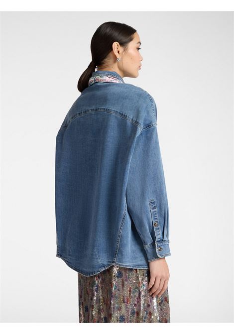 Camicia in denim Elena Mirò | Camicie e Bluse | 5407E000104N024