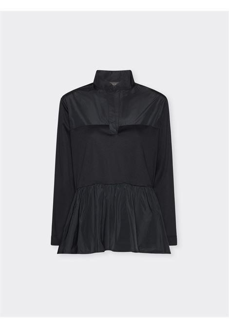 T-shirt bimaterica Elena Mirò | T-shirt | G070Z000588N033