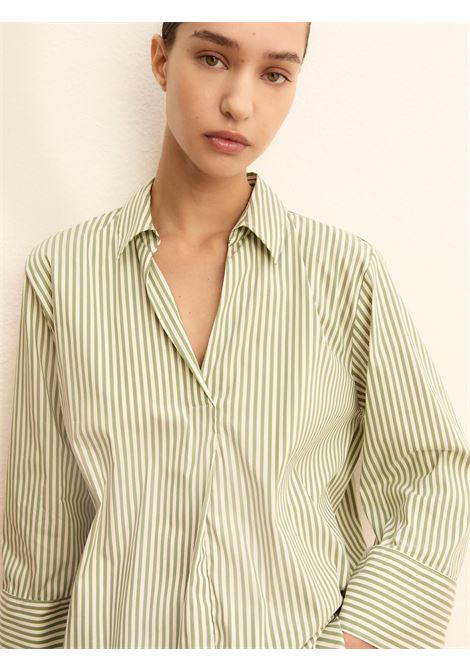 Blusa in popeline Emme Marella | Camicie e Bluse | EMMADORNO008