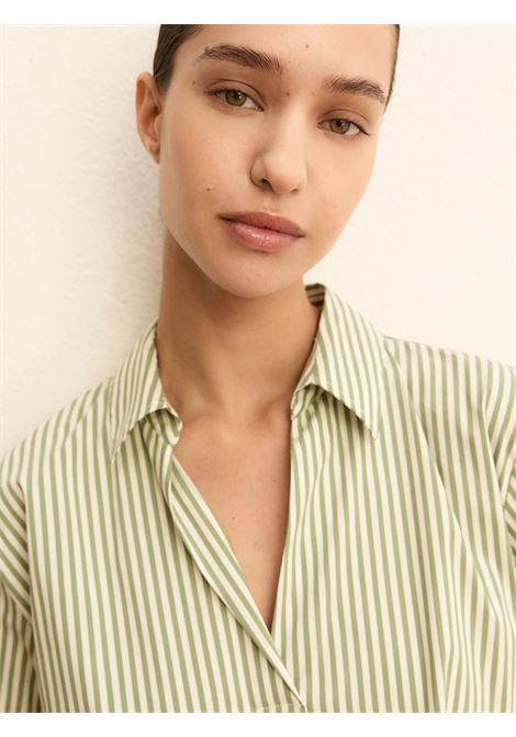 Blusa in popeline Emme Marella | Camicie e Bluse | EMMADORNO008