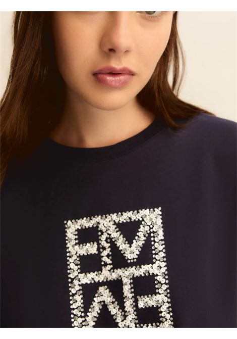 Felpa in jersey Emme Marella | Felpa | EMMARMONY003