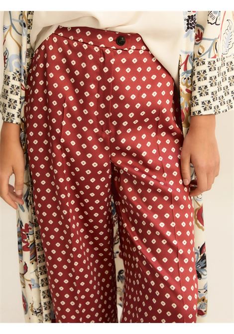 Pantalone in twill Emme Marella | Pantalone | EMMBAOBAB010