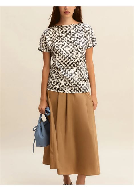 Blusa in twill Emme Marella | Camicie e Bluse | EMMSANSA001