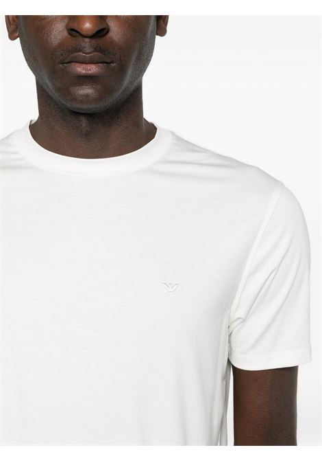 T-shirt modal e seta Emporio Armani | T-shirt | EM004586-AF13721U0003
