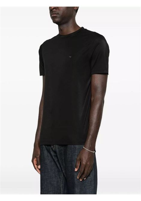 T-shirt modal e seta Emporio Armani | T-shirt | EM004586-AF13721UC001