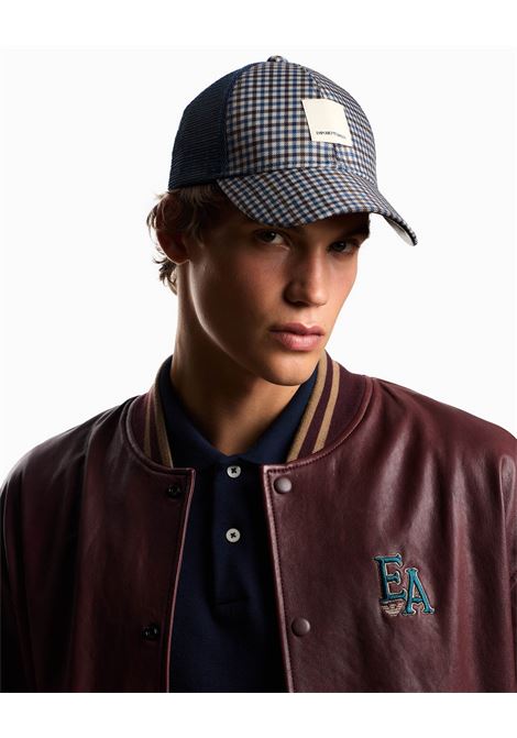 Cappello in pied de poule Emporio Armani | Cappello | EM004841-AF23399FZ032