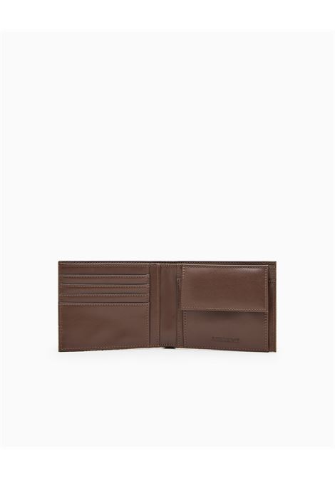 Portafogli in suede Emporio Armani | Portafogli | EM005752-AF25302F6217