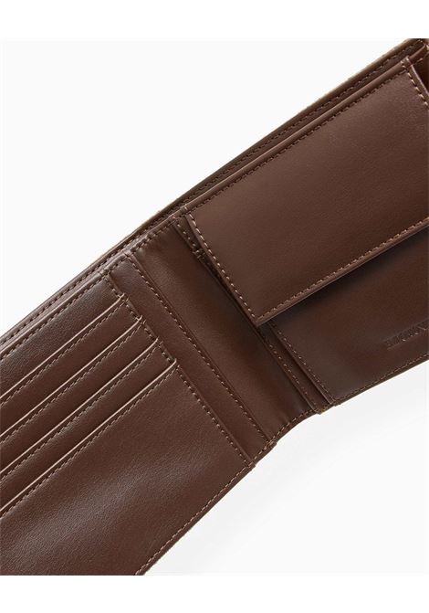 Portafogli in suede Emporio Armani | Portafogli | EM005752-AF25302F6217