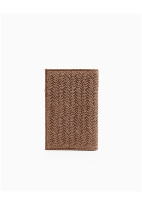 Portacarte in suede Emporio Armani | Portacarte | EM005755-AF25302F6217