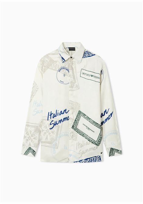 Camicia con stampa Emporio Armani | Camicia | EM005762-AF13285FZ033