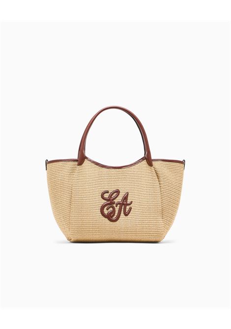Shopper in paglia Emporio Armani | Borsa | EW001009-AF25819M1334