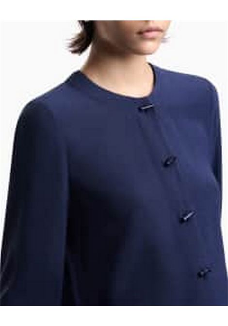 Camicia in jacquard Emporio Armani | Camicie e Bluse | EW003104-AF20287UB130