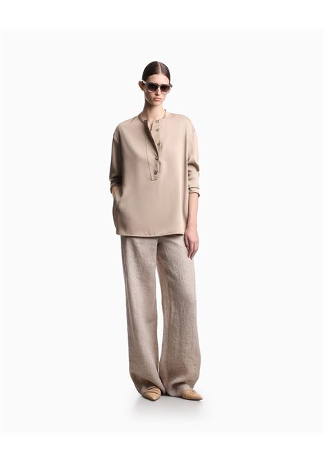 Camicia in twilL Emporio Armani | Camicie e Bluse | EW003319-AF20495U6155