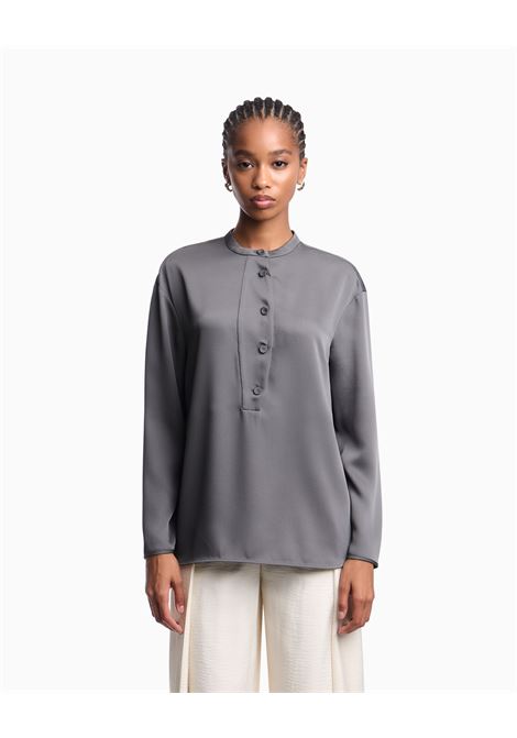 Camicia in twill Emporio Armani | Camicie e Bluse | EW003319-AF20495U8150