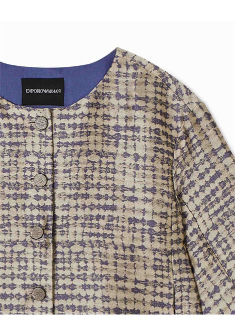 Giacca in jacquard Emporio Armani | Blazer | EW004323-TE20128F1097