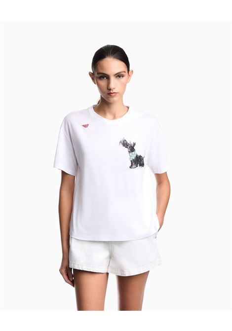T-shirt in jersey Emporio Armani | T-shirt | EW004386-AF24854U0002