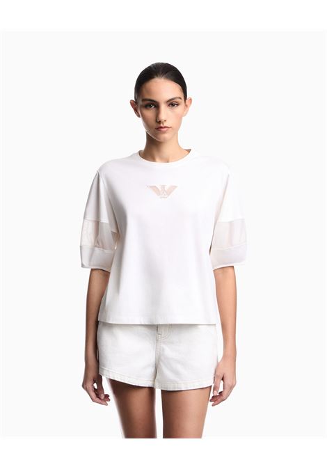 T-shirt in jersey Emporio Armani | Maglia | EW004390-AF13318U0006