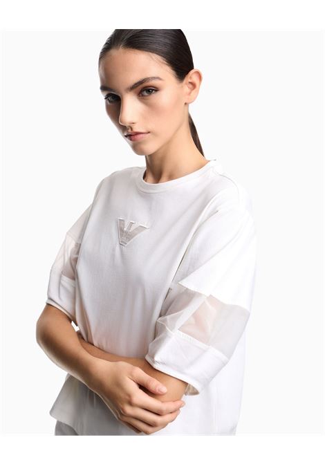 T-shirt in jersey Emporio Armani | Maglia | EW004390-AF13318U0006