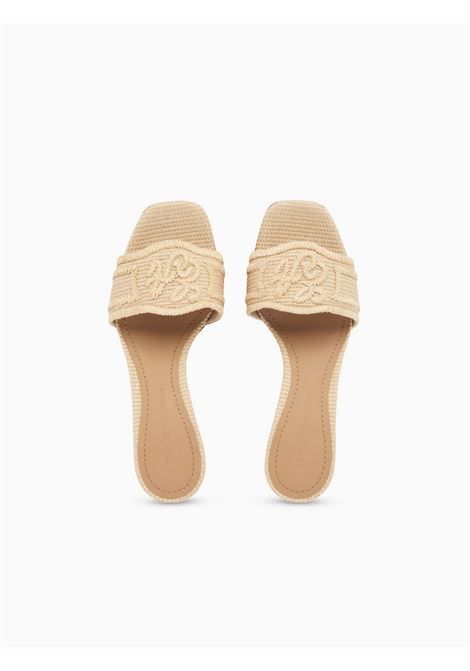 Sandali in rafia Emporio Armani | Sandali | EW004453-AF25070U1073