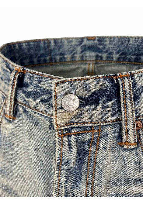 ej bleached distressed 5p jeans - no wash - EVISU | Jeans | 2ESEJM6JE6026INDL