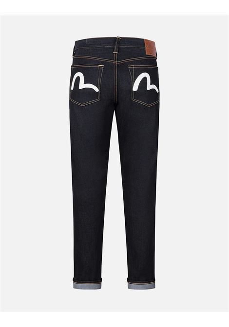 evisu 2017 ecru seagull print jeans - no wash - EVISU | Jeans | 2ESHTM5JE1250INDX