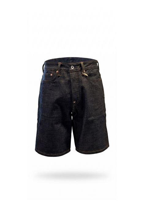 ht seagull printed pocket denim shorts - no wash - EVISU | Bermuda | 2ESHTM6DS1058INDR