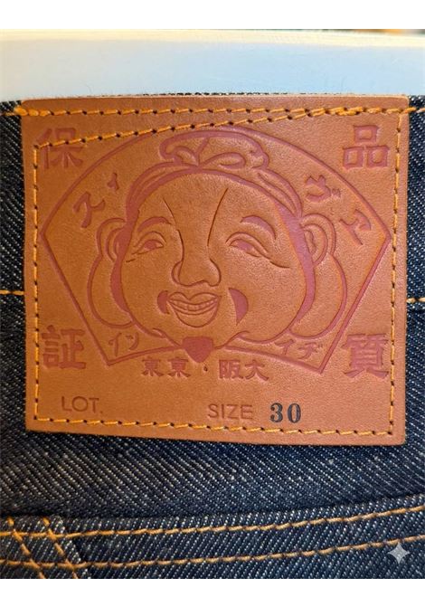 ht seagull printed pocket denim shorts - no wash - EVISU | Bermuda | 2ESHTM6DS1058INDR